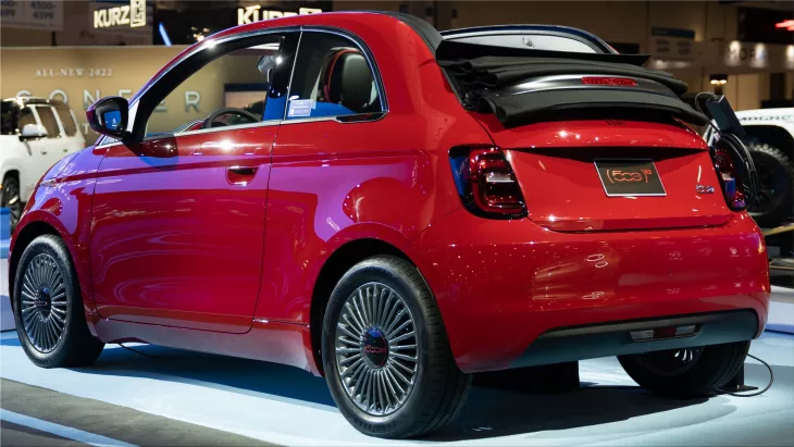 Fiat 500 electric car