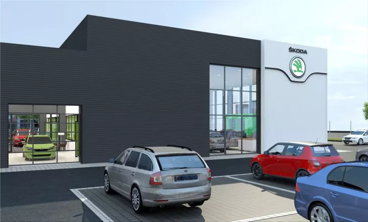 The new Skoda Auto headquarters will offer space for 1,700 employees
