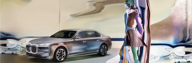 BMW i7 electric sedan
