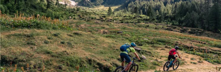Ticino mountain bike tours with hut stops