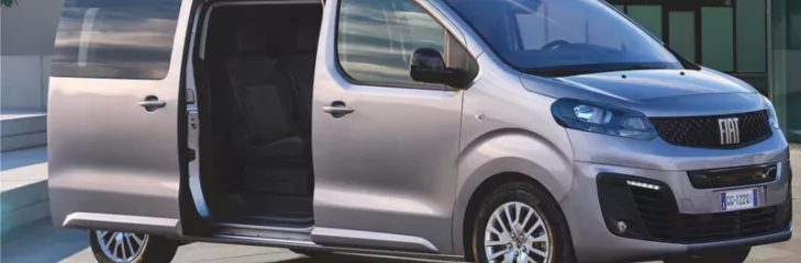 The new Fiat Scudo electric minivan from 45,000 euros