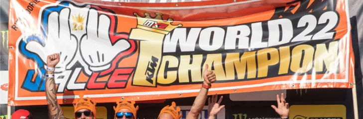 KTM has won the 14th MX2 World Championship